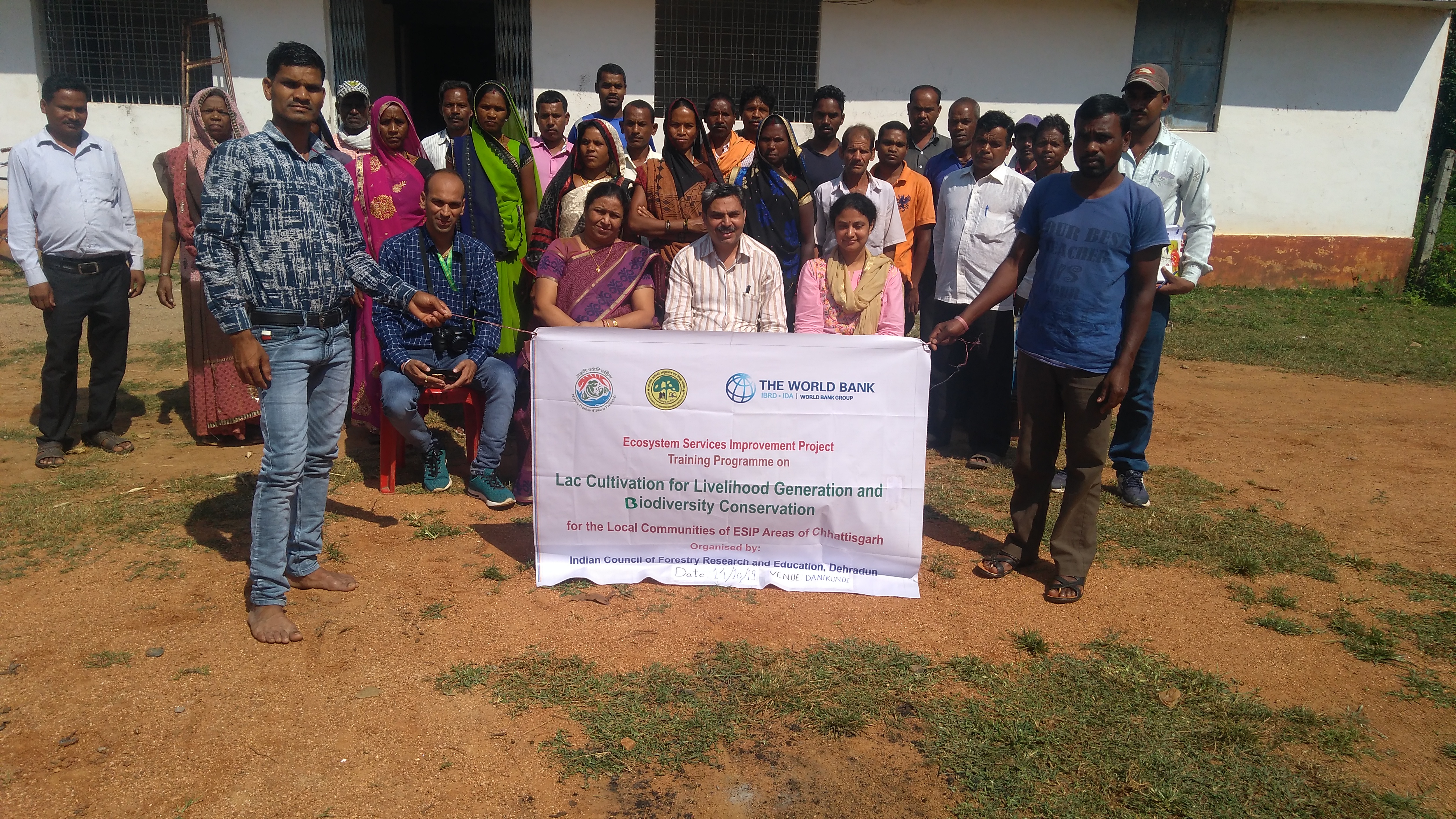 Training on Lac Cultivation Oct19 , Chhattisgarh